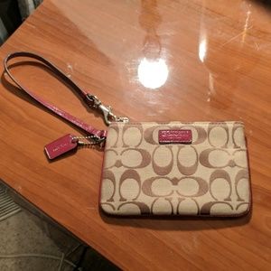 Coach wristlet